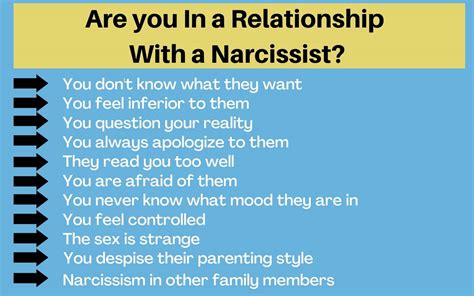 how do i know if i am dating a narcissist